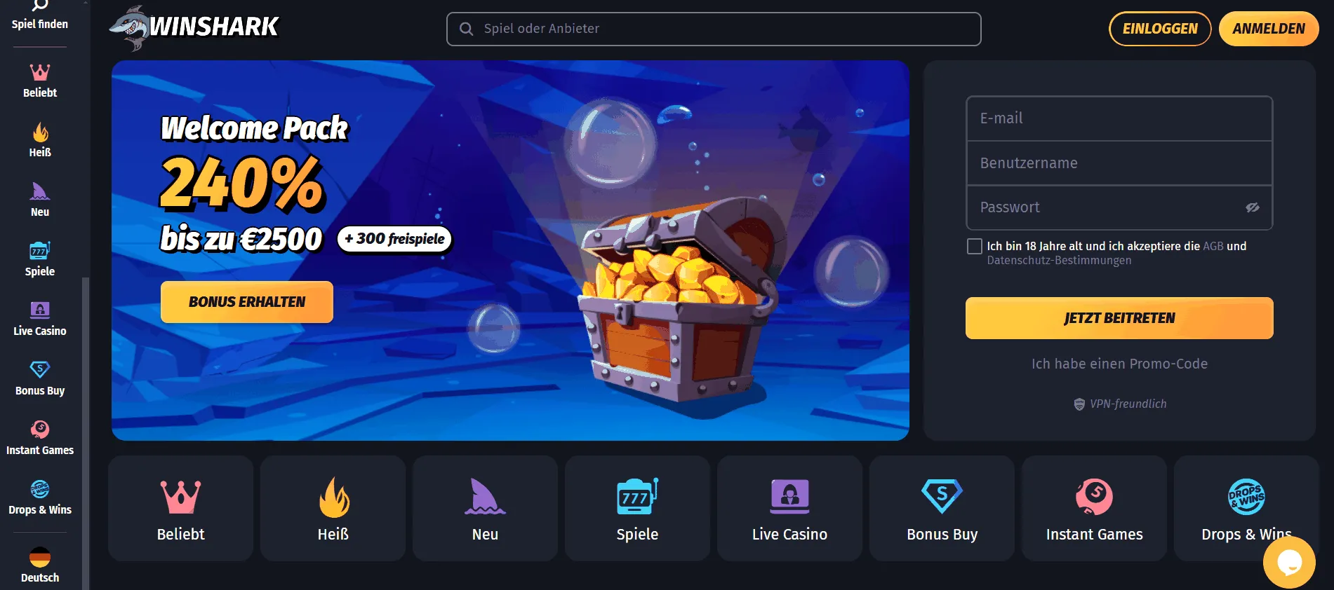 Winshark–das-beste-seriose-online-casino-der-schweiz Winshark – Das Beste Seriöse Online Casino der Schweiz